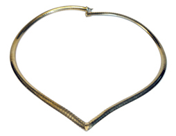 Mid Weight Low Karat Heart Necklace
